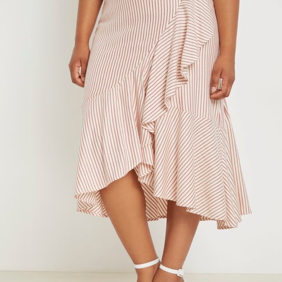 Eloquii Dresses & Skirts - Ruffle front skirt
